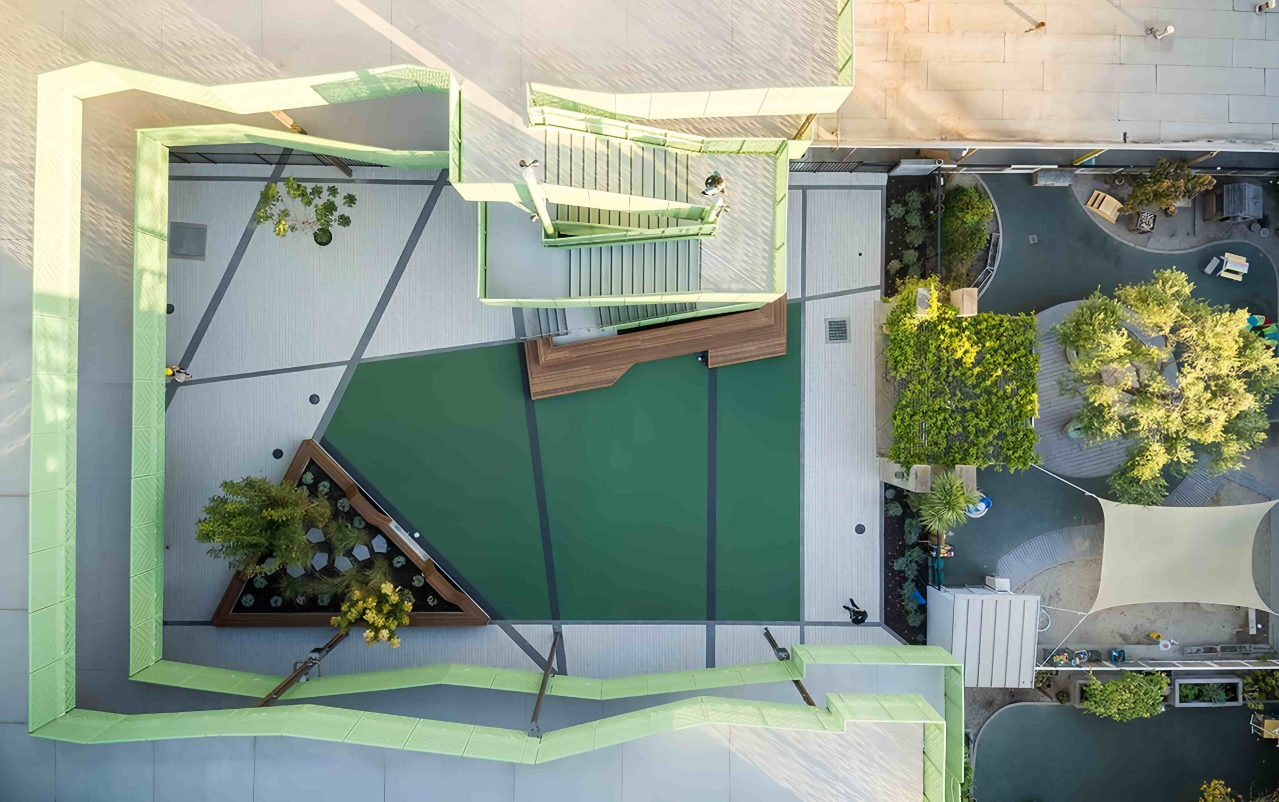 BOK Modern metal guardrails for staircase