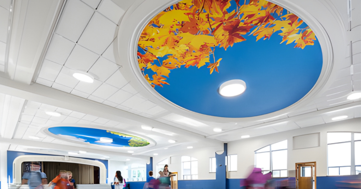 MBI Masquerade DESCOR Ceiling Leaf Pattern Panel