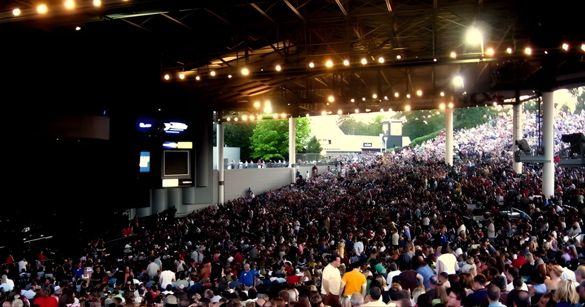 MBI Weather Resistant Ceiling Panels for outdoor event center