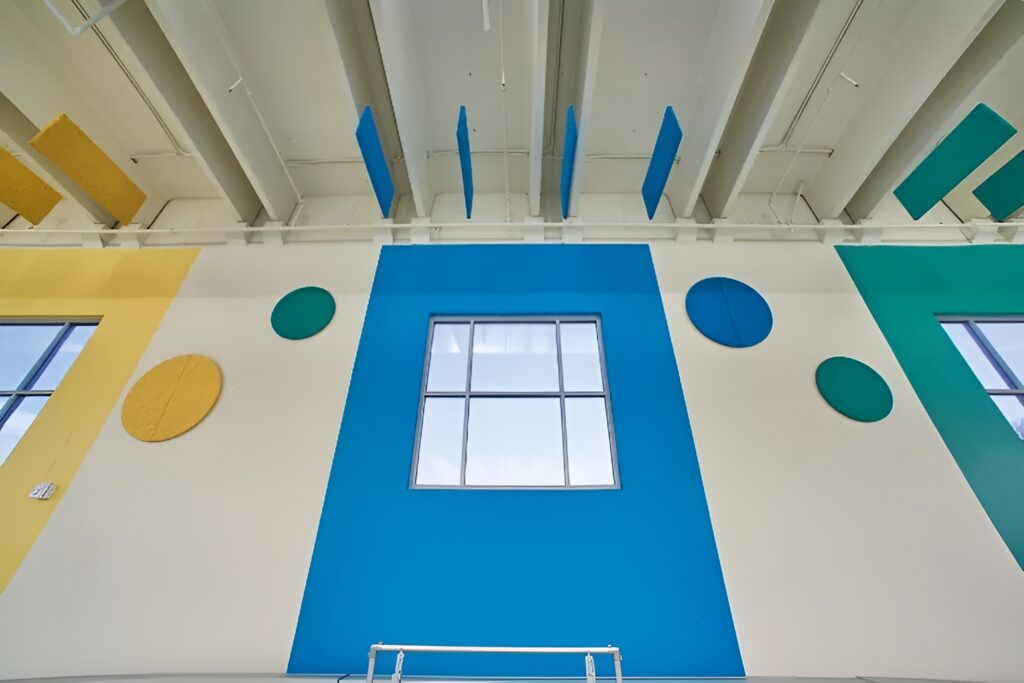 Tectum blades and baffles