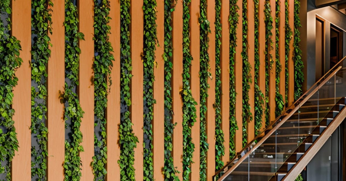 Parallel Architectural Products - triple battens for corporate interior